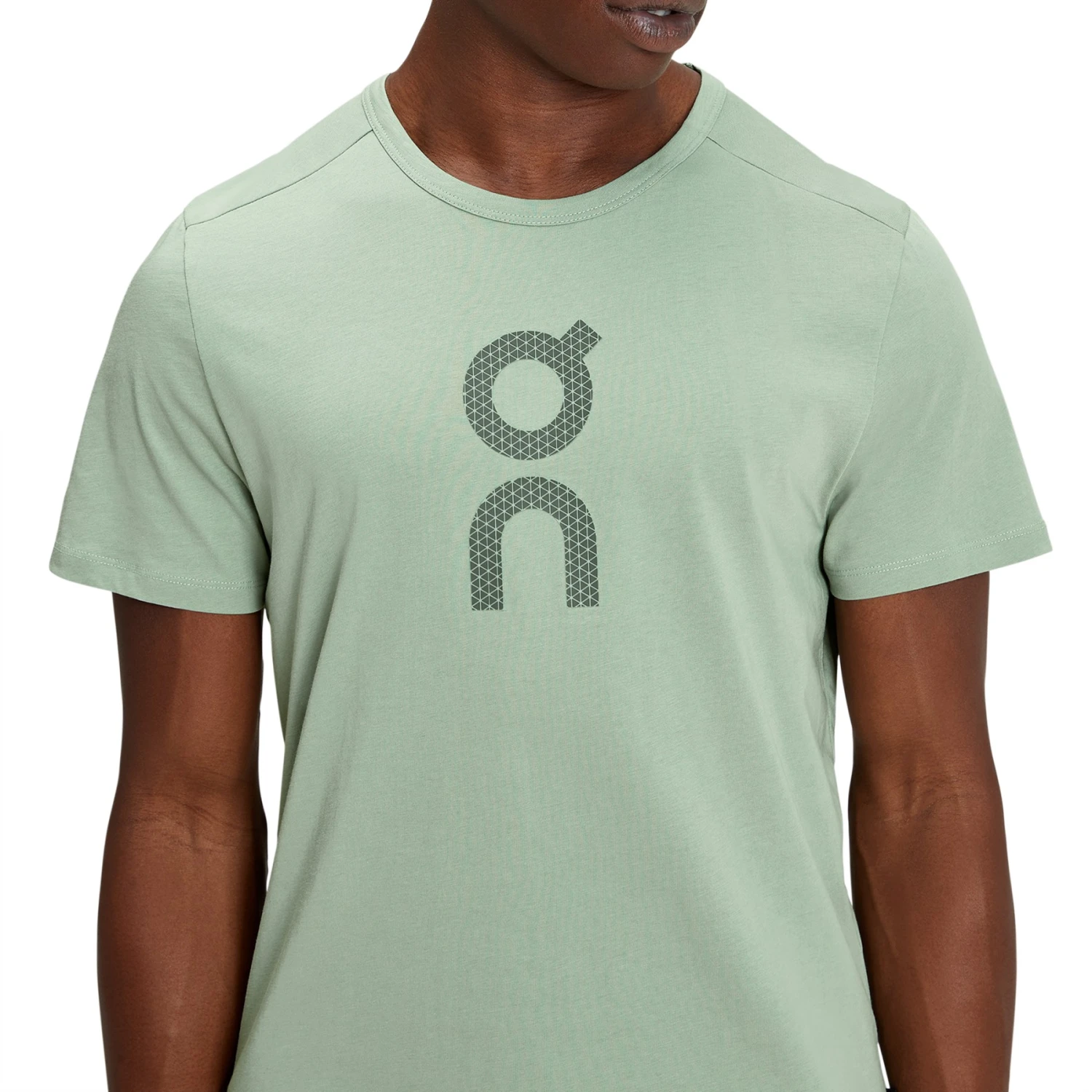 On Running On Graphic-T Men's T-Shirt - Moss 5 On Running On Graphic-T Men's T-Shirt - Moss - Image 5