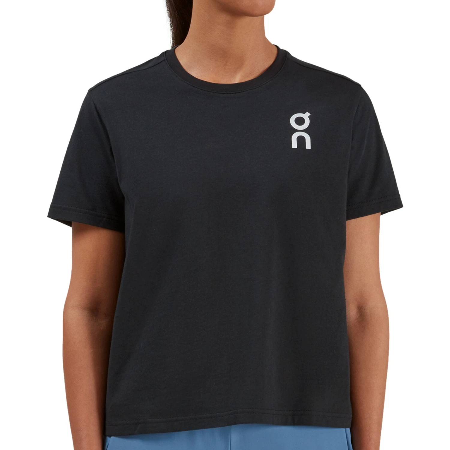 On Running On Graphic-T Women T-Shirt - Black 1 On Running On Graphic-T Women T-Shirt - Black