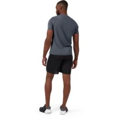 On Running On Lightweight Shorts - Dark & Black -On Running Shop on lightweight shorts dark black 4 950079