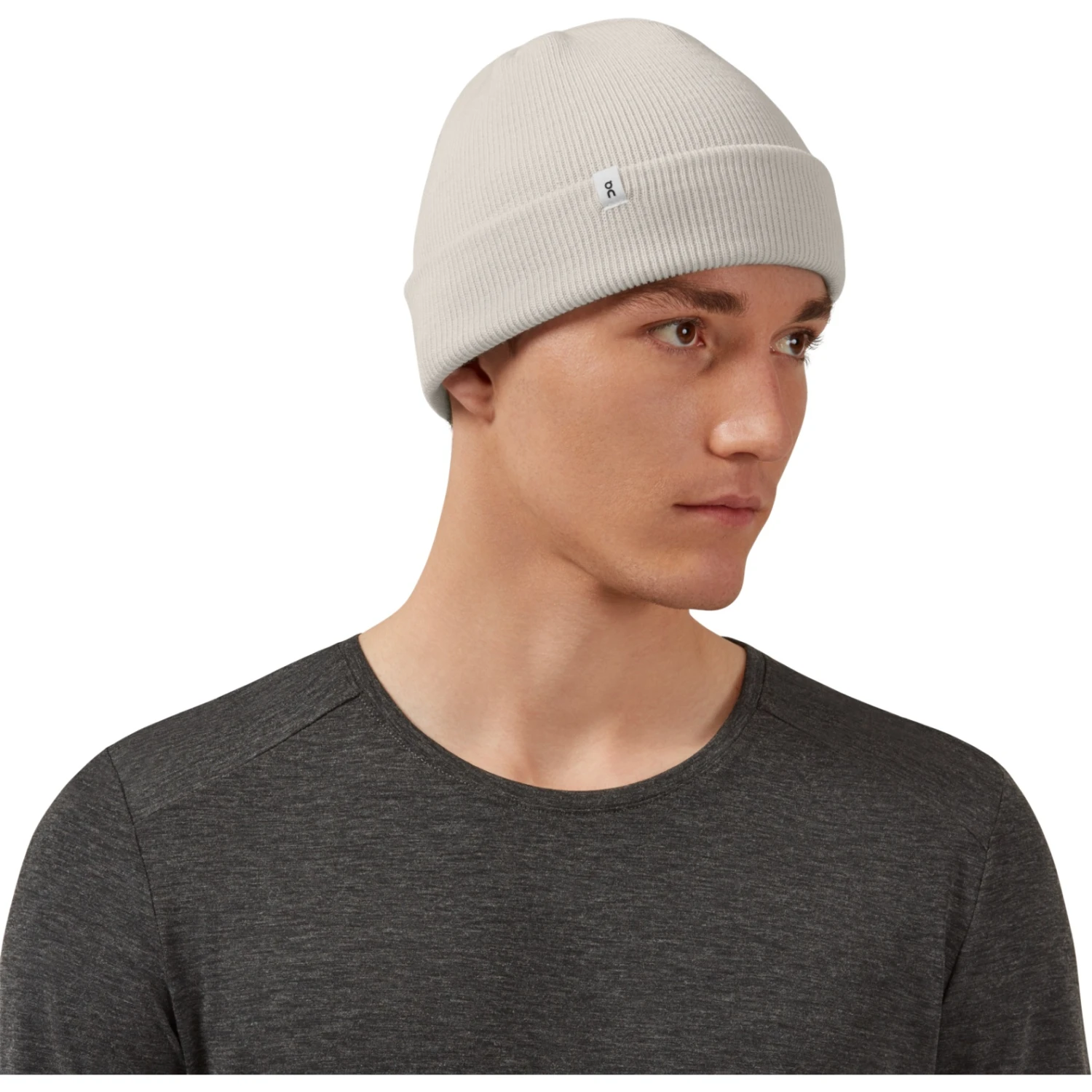 On Running On Merino Beanie - White 2 On Running On Merino Beanie - White - Image 2