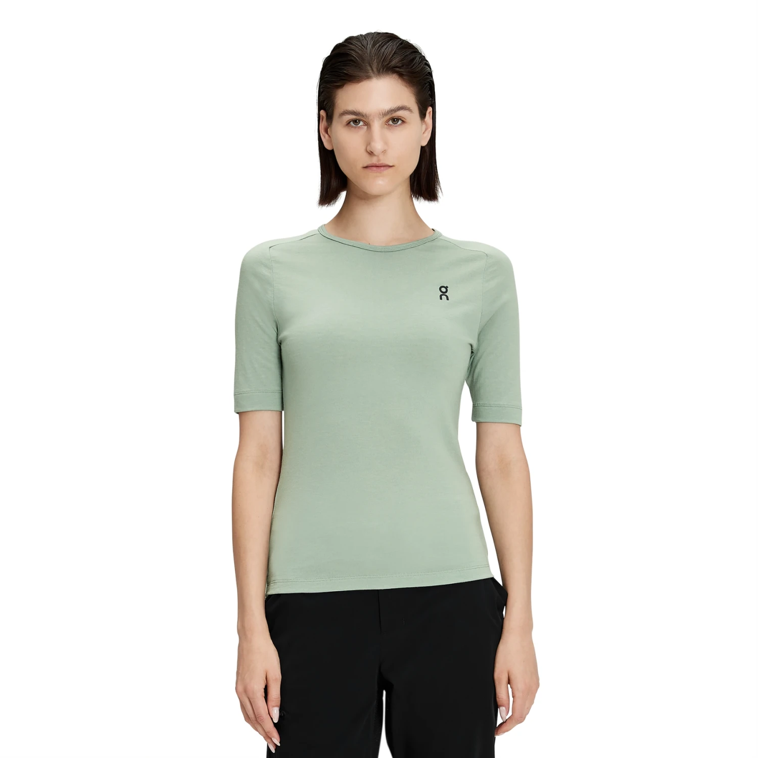 On Running On Merino-T Women - Moss 1 On Running On Merino-T Women - Moss