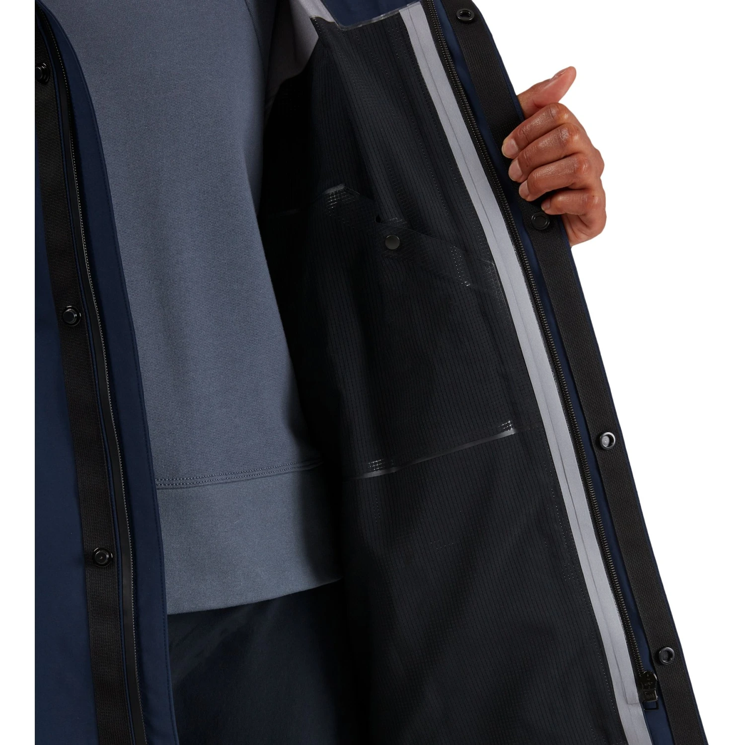 On Running On Parka Women - Navy 11 On Running On Parka Women - Navy - Image 11