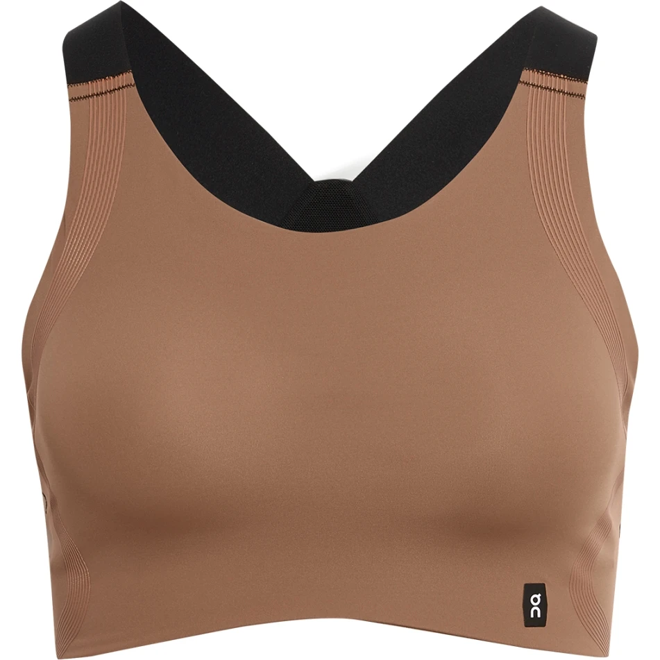 On Running On Performance Bra - Cocoa L Black 1 On Running On Performance Bra - Cocoa L Black