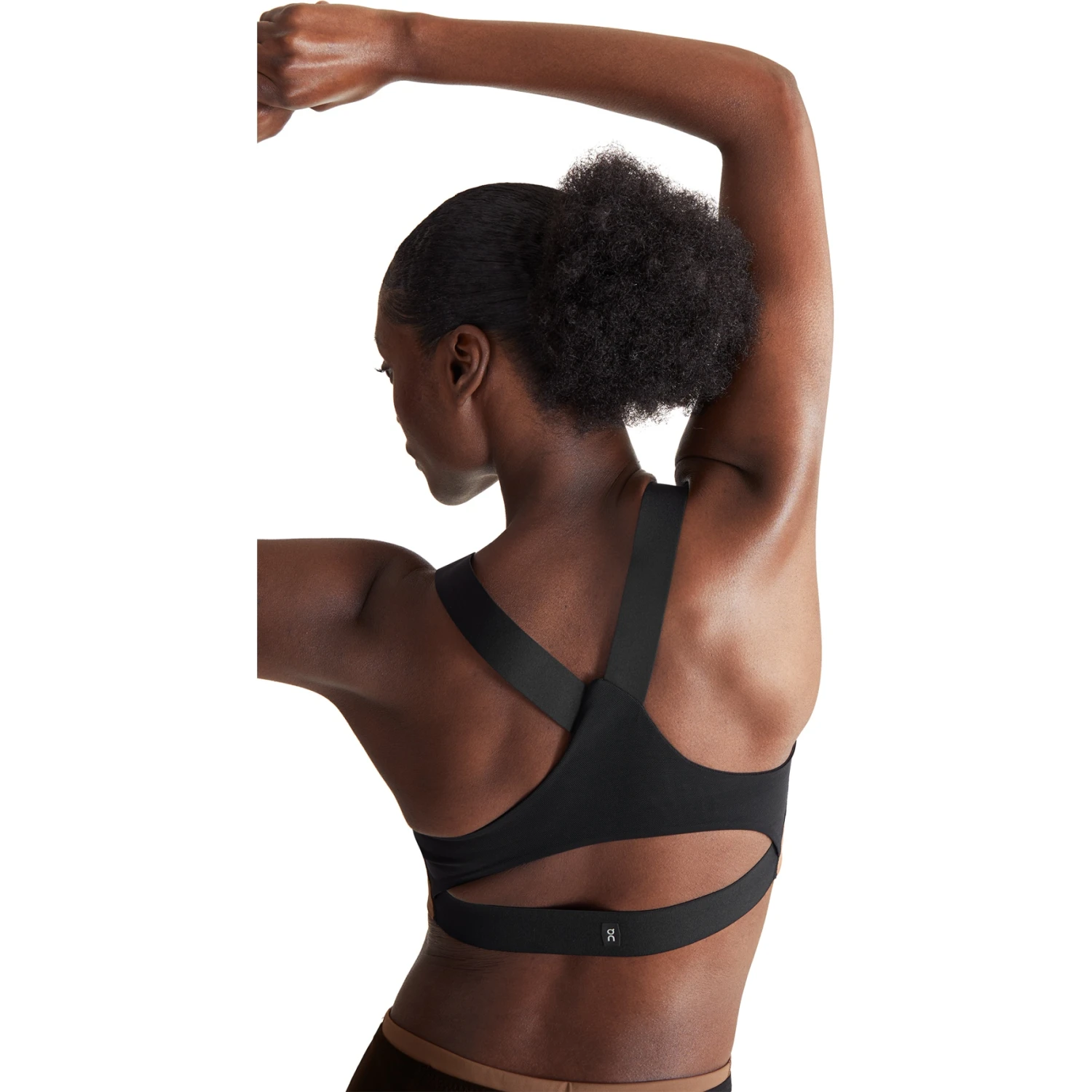 On Running On Performance Bra - Cocoa L Black 6 On Running On Performance Bra - Cocoa L Black - Image 6