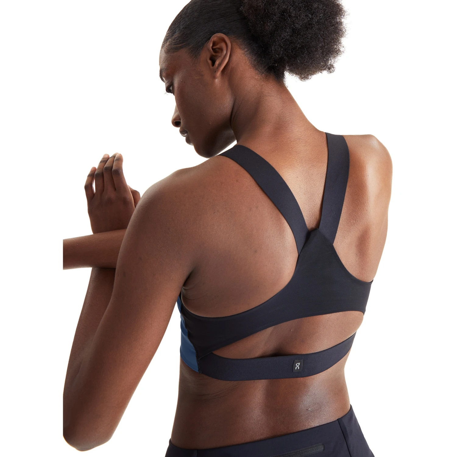 On Running On Performance Bra - Stellar & Black 4 On Running On Performance Bra - Stellar & Black - Image 4