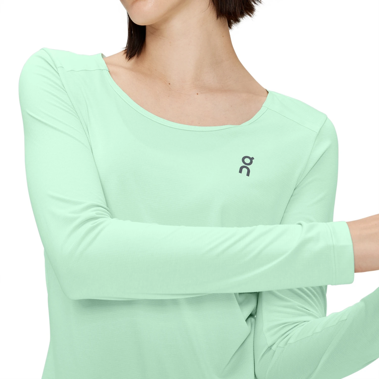 On Running On Performance Long-T Running Shirt Women - Creek 4 On Running On Performance Long-T Running Shirt Women - Creek - Image 4