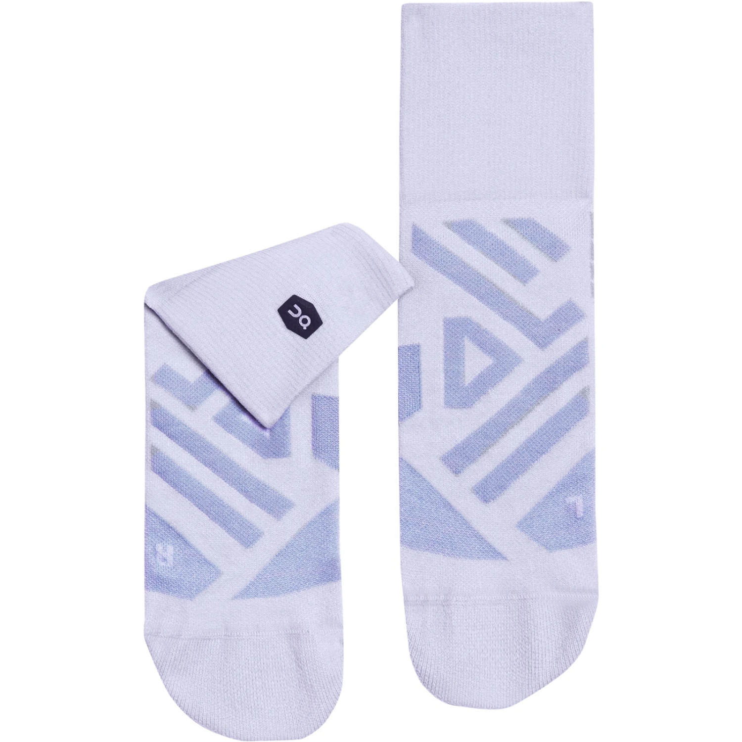 On Running On Performance Mid Sock Women - Lavender & Anemone 1 On Running On Performance Mid Sock Women - Lavender & Anemone