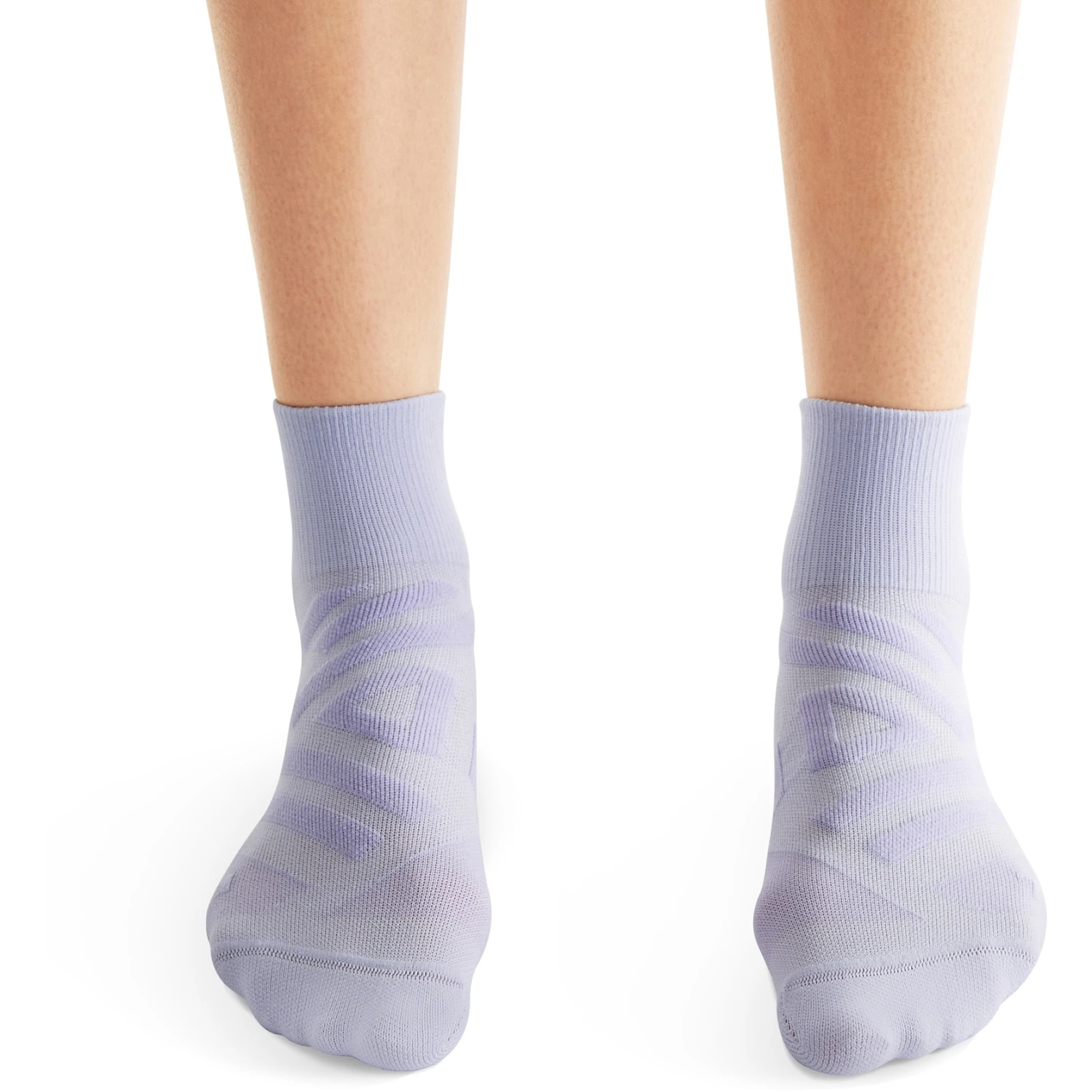 On Running On Performance Mid Sock Women - Lavender & Anemone 2 On Running On Performance Mid Sock Women - Lavender & Anemone - Image 2