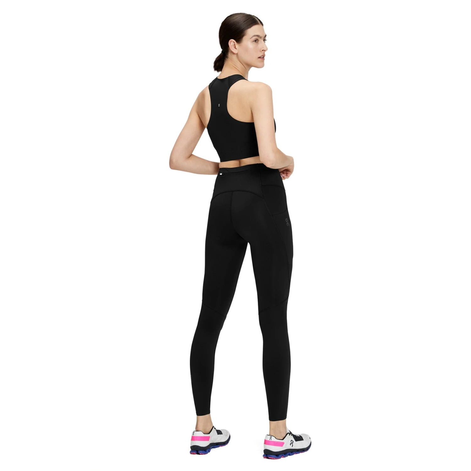 On Running On Performance Tights Women - Black 3 On Running On Performance Tights Women - Black - Image 3
