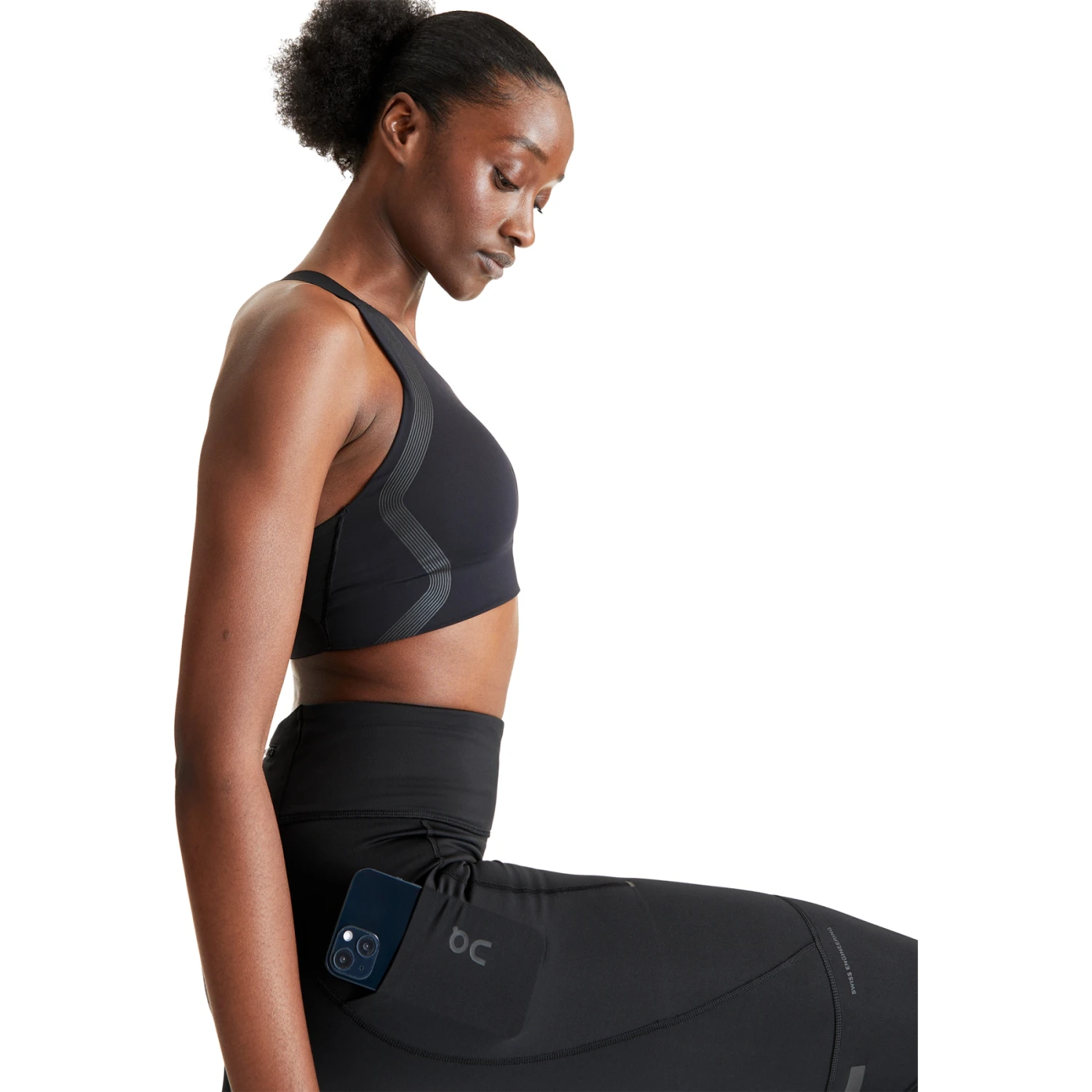 On Running On Performance Winter Tights Women - Black 5 On Running On Performance Winter Tights Women - Black - Image 5