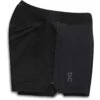 On Running On 5 Inch Lightweight Shorts Men - Black