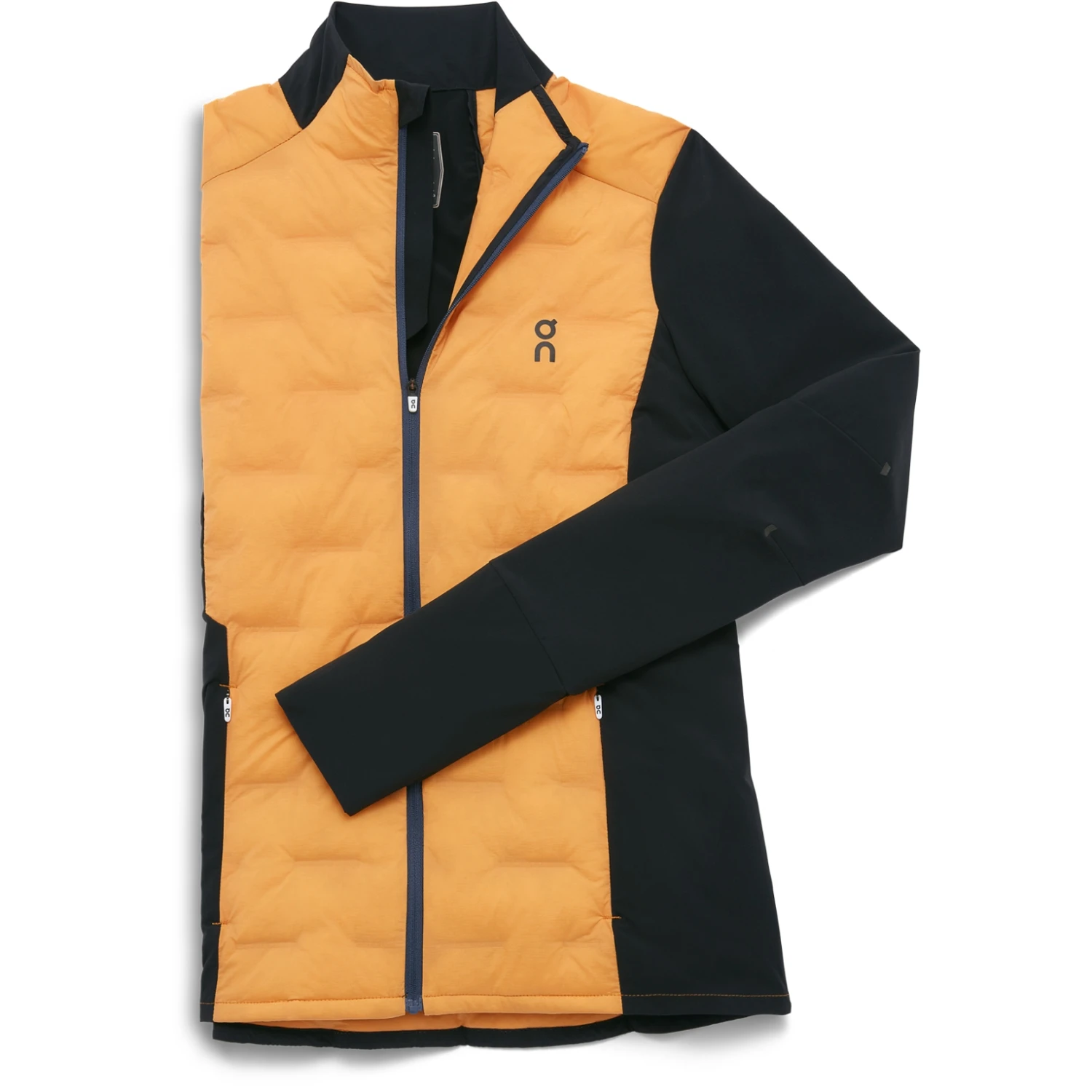 On Running On Climate Jacket Women - Mango & Black 4 On Running On Climate Jacket Women - Mango & Black - Image 4