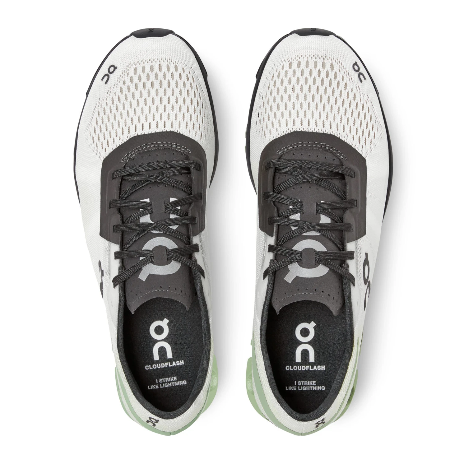 On Running On Cloudflash Women Running Shoe - White & Black 4 On Running On Cloudflash Women Running Shoe - White & Black - Image 4