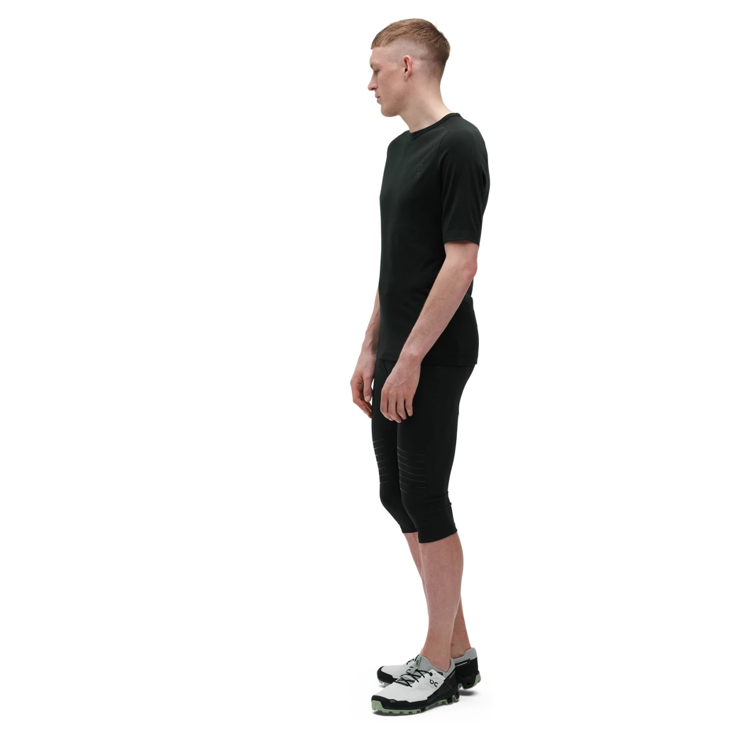 On Running On Merino-T Shirt - Black 2 On Running On Merino-T Shirt - Black - Image 2