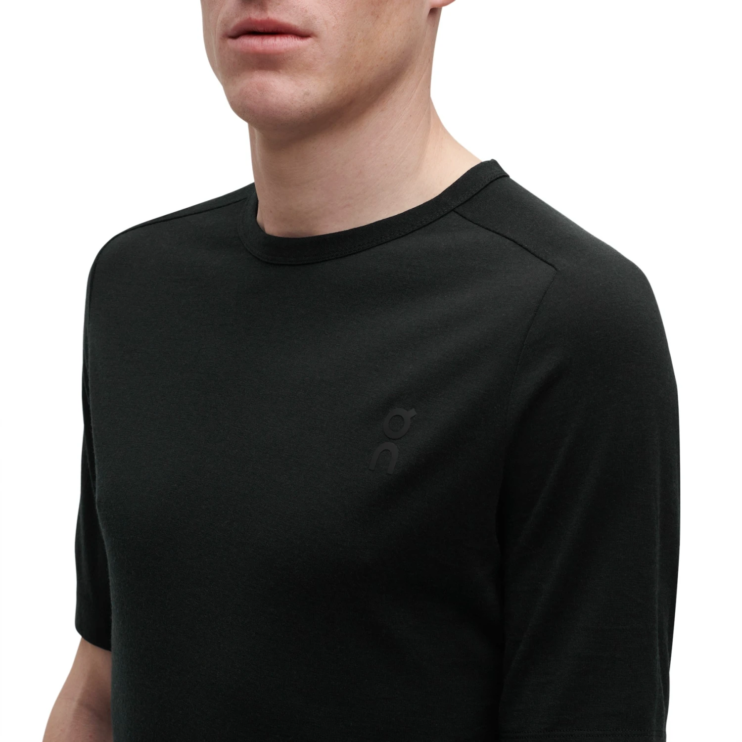 On Running On Merino-T Shirt - Black 5 On Running On Merino-T Shirt - Black - Image 5
