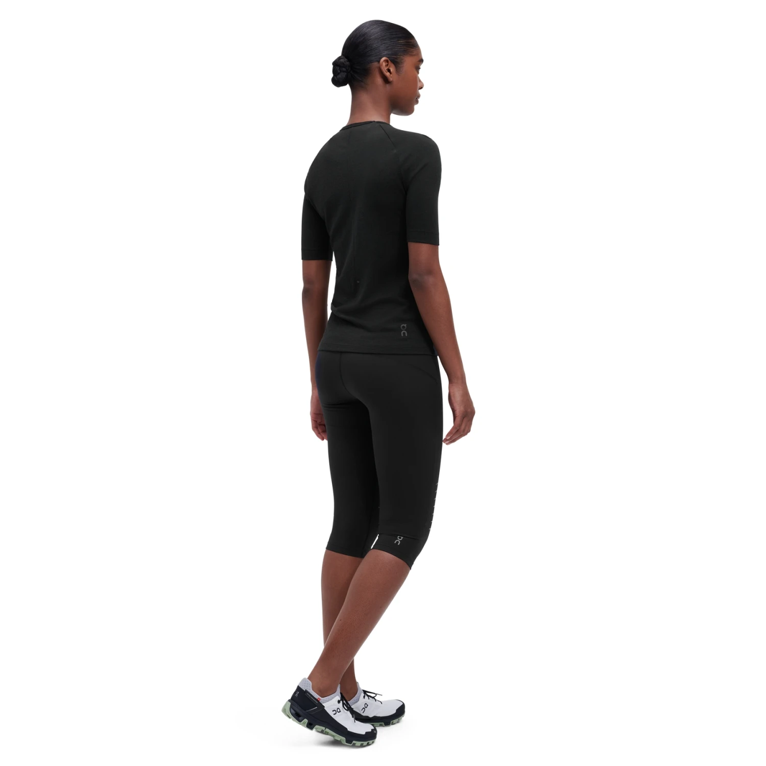 On Running On Merino-T Women - Black 2 On Running On Merino-T Women - Black - Image 2