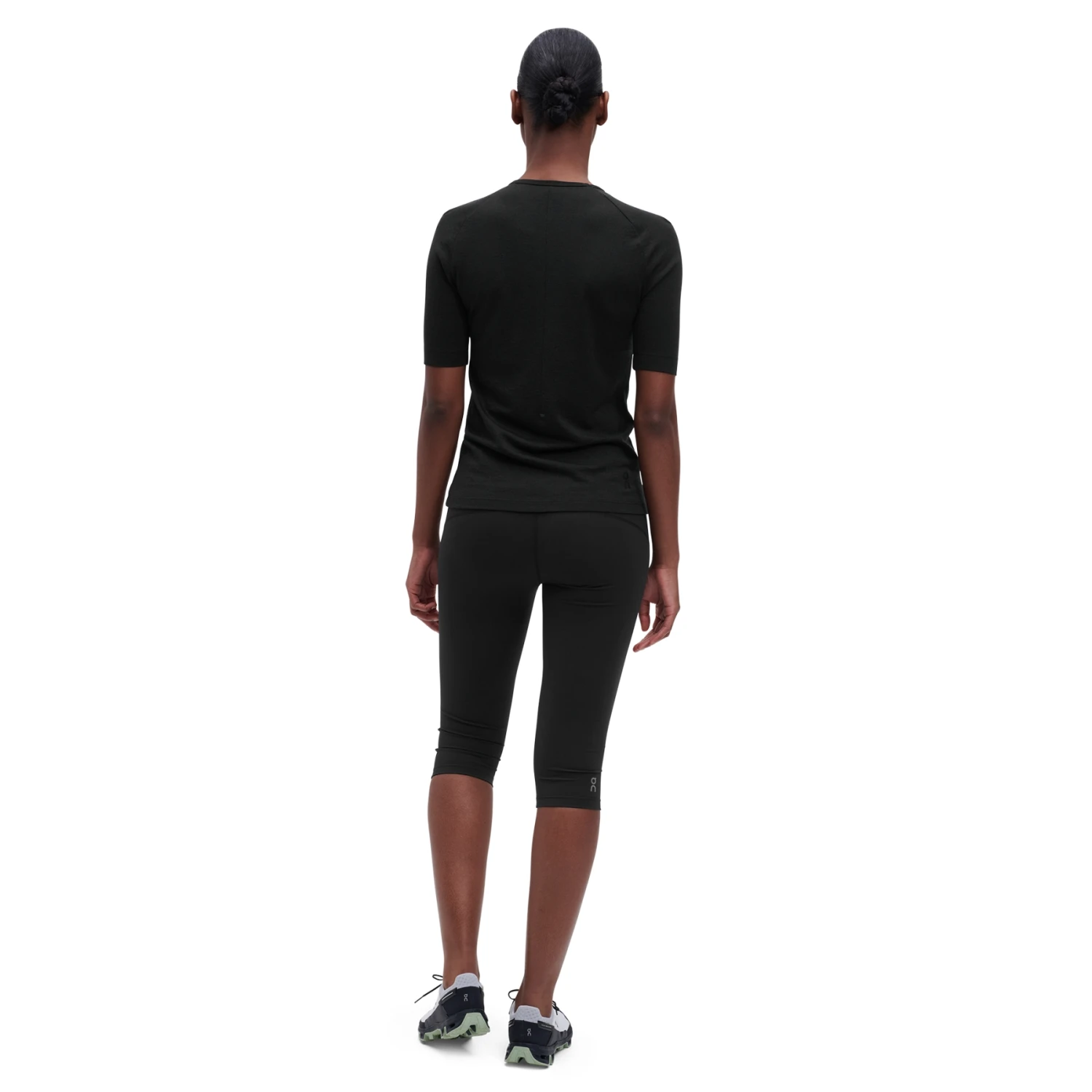 On Running On Merino-T Women - Black 3 On Running On Merino-T Women - Black - Image 3