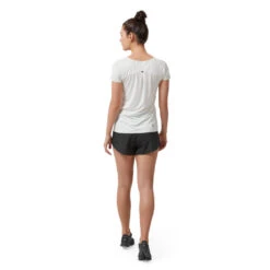 On Running On Performance-T Women Running Shirt - Ice & White -On Running Shop on running performance t women running shirt ice white 04 858280
