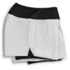 On Running Shorts Women - Glacier & Black