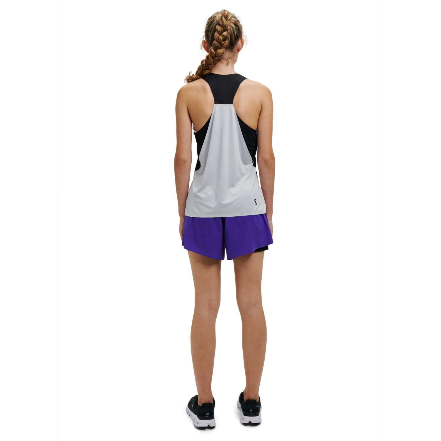 On Running Shorts Women - Twilight & Black 3 On Running Shorts Women - Twilight & Black - Image 3