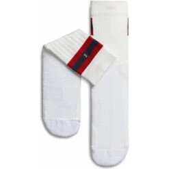 On Running On Tennis Sock - White & Red 9 On Running On Tennis Sock - White & Red -On Running Shop on running tennis sock white red 1 1263258 1