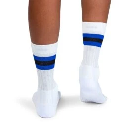 On Running On Tennis Sock Women - White & Indigo -On Running Shop on running tennis sock women white indigo 3 1263291