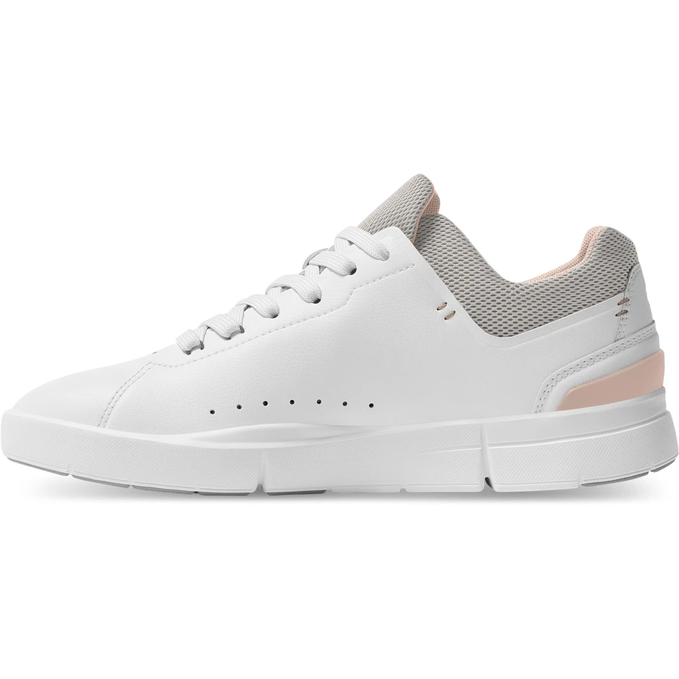 On Running On The Roger Advantage Women Sneaker - White & Rose 2 On Running On The Roger Advantage Women Sneaker - White & Rose - Image 2