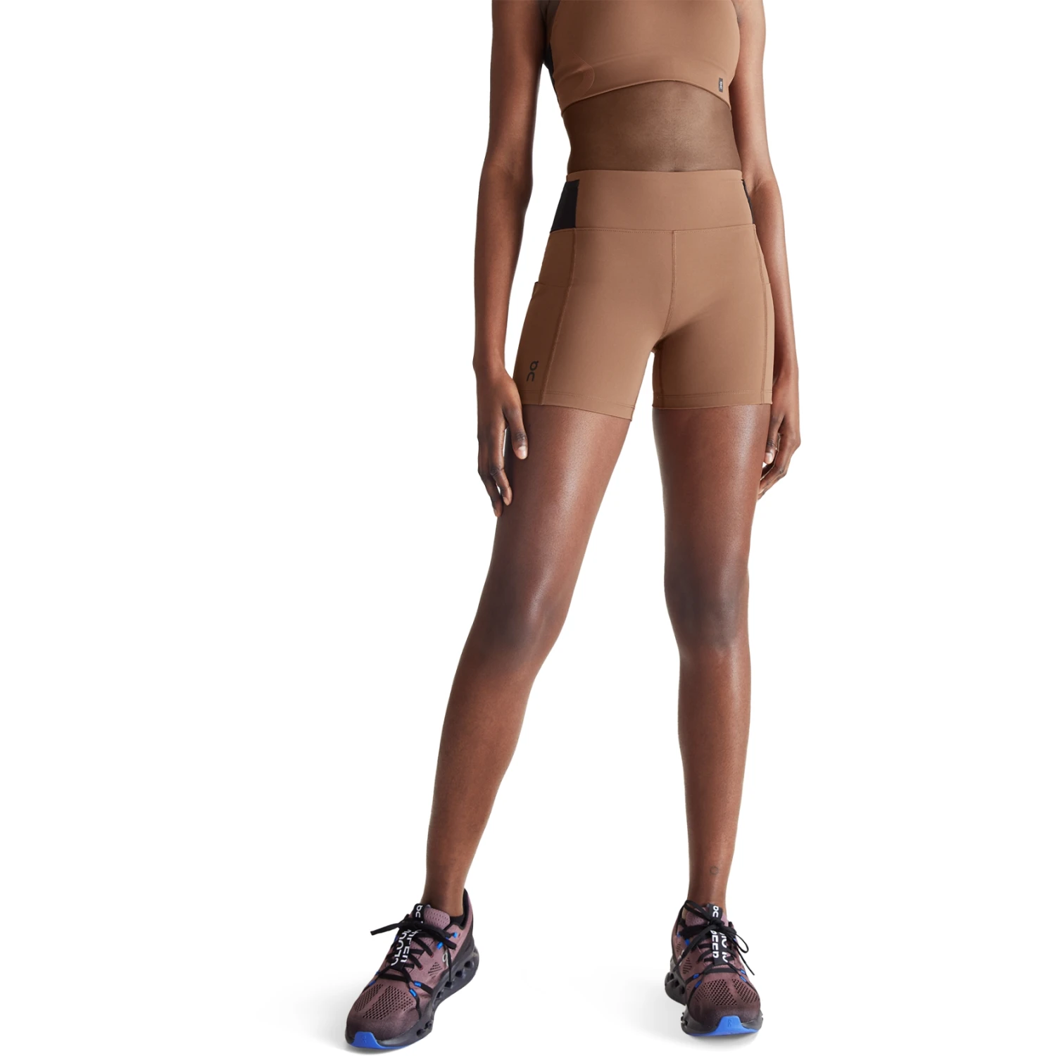 On Running On Sprinter Shorts Women - Cocoa 2 On Running On Sprinter Shorts Women - Cocoa - Image 2