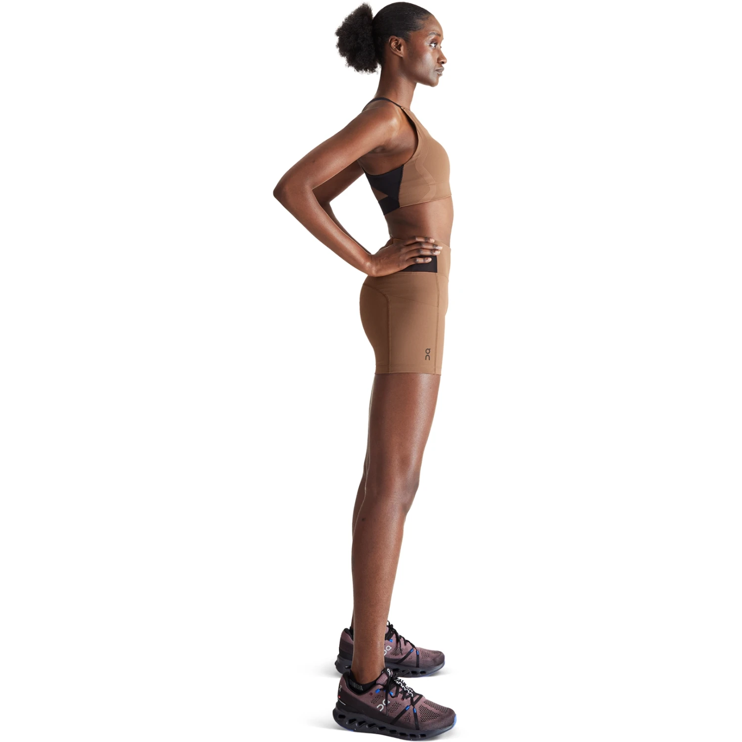 On Running On Sprinter Shorts Women - Cocoa 3 On Running On Sprinter Shorts Women - Cocoa - Image 3