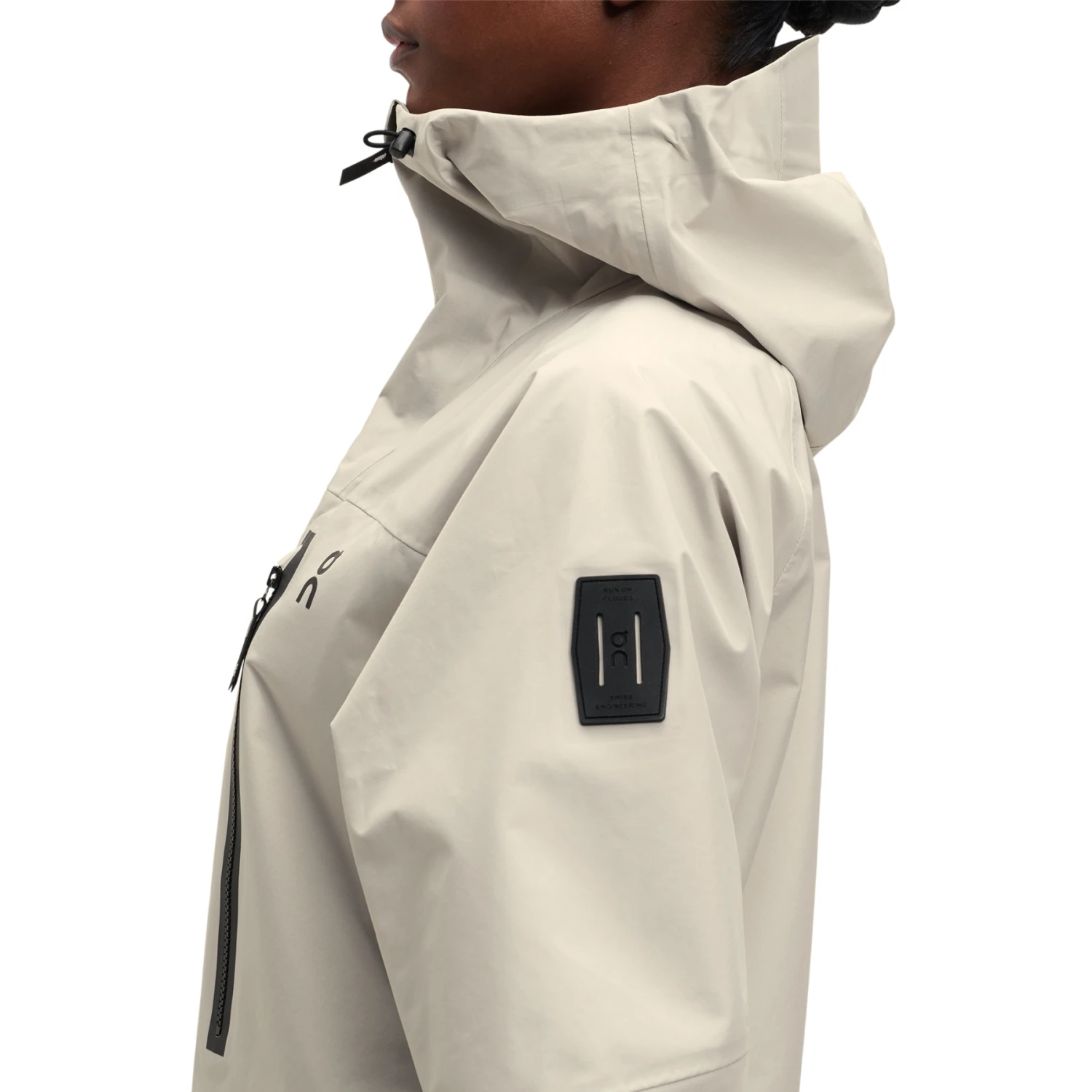 On Running On Storm Jacket Women - Pearl 6 On Running On Storm Jacket Women - Pearl - Image 6