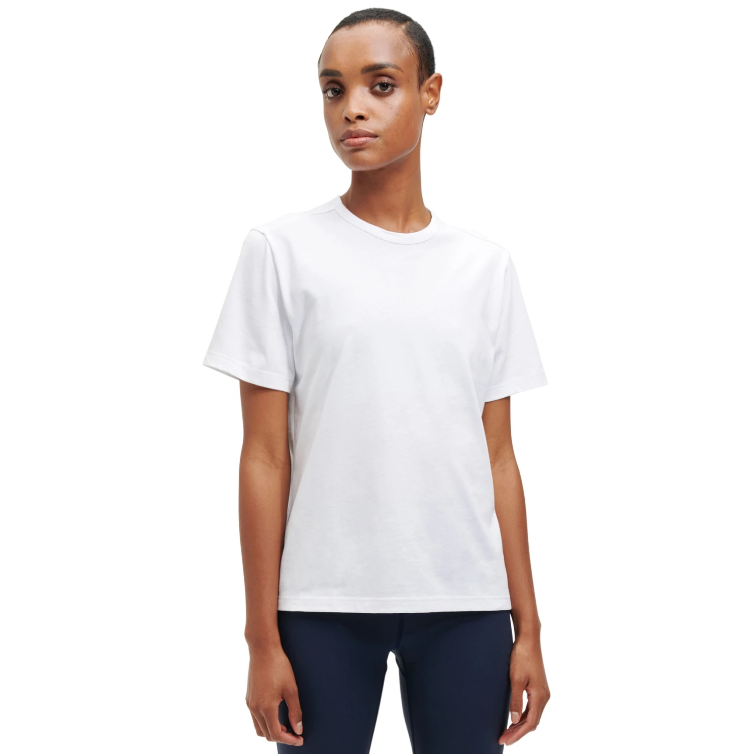 On Running On T Women T-Shirt - White 1 On Running On T Women T-Shirt - White