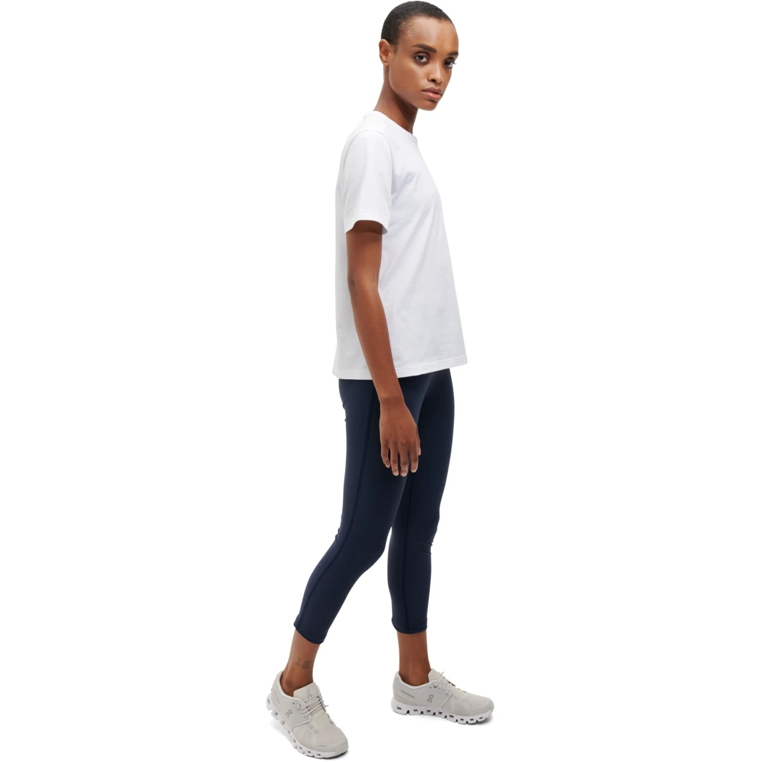 On Running On T Women T-Shirt - White 2 On Running On T Women T-Shirt - White - Image 2