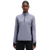 On Running On Trail Breaker Women Long Sleeve Running Shirt - Granite & Black