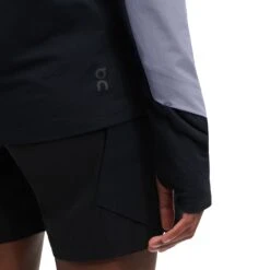 On Running On Trail Breaker Women Long Sleeve Running Shirt - Granite & Black -On Running Shop on trail breaker women long sleeve running shirt granite black 6 1278779