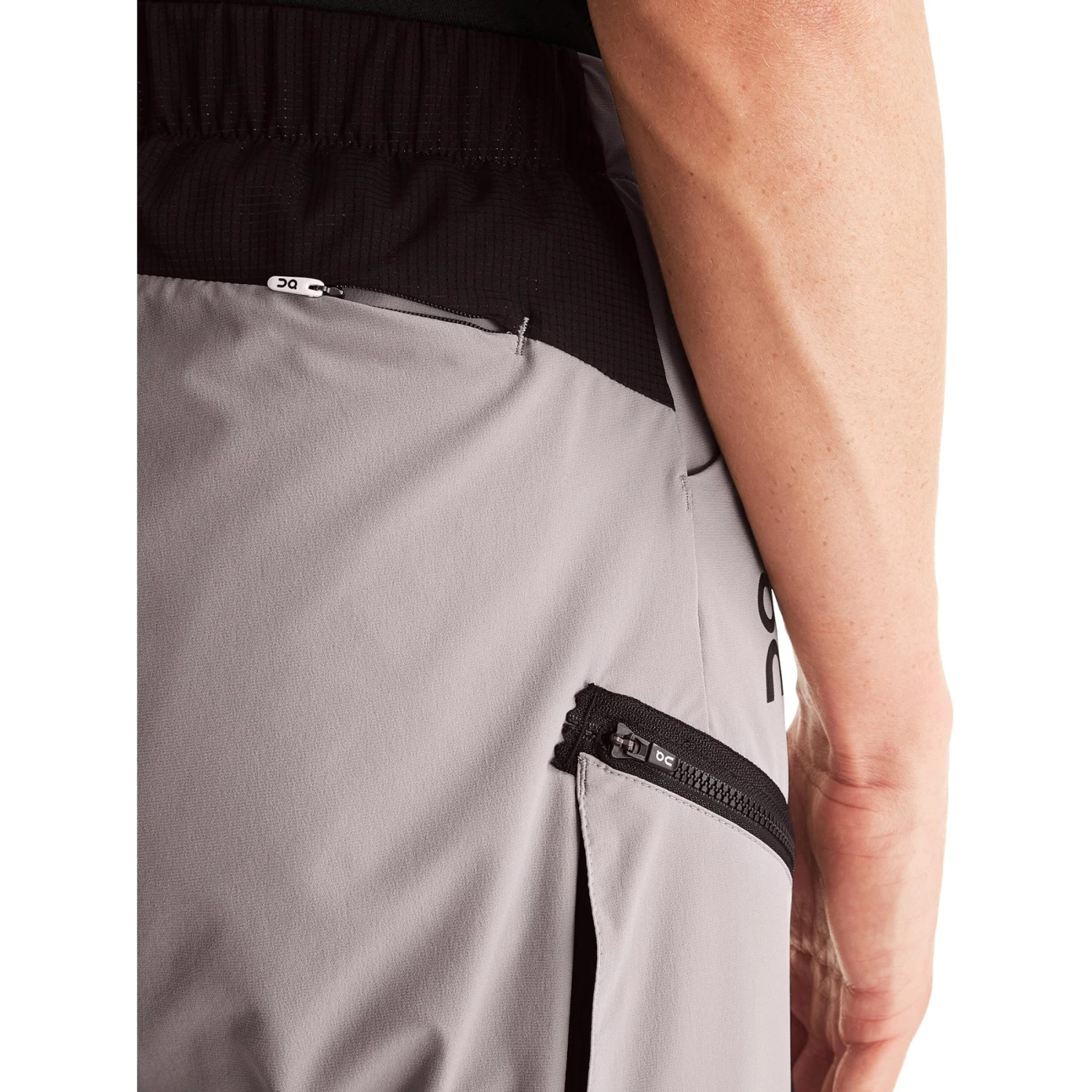 On Running On Trek Pants - Zinc & Black 3 On Running On Trek Pants - Zinc & Black - Image 3