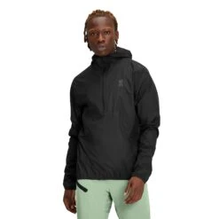 On Running On Waterproof Anorak Men - Black