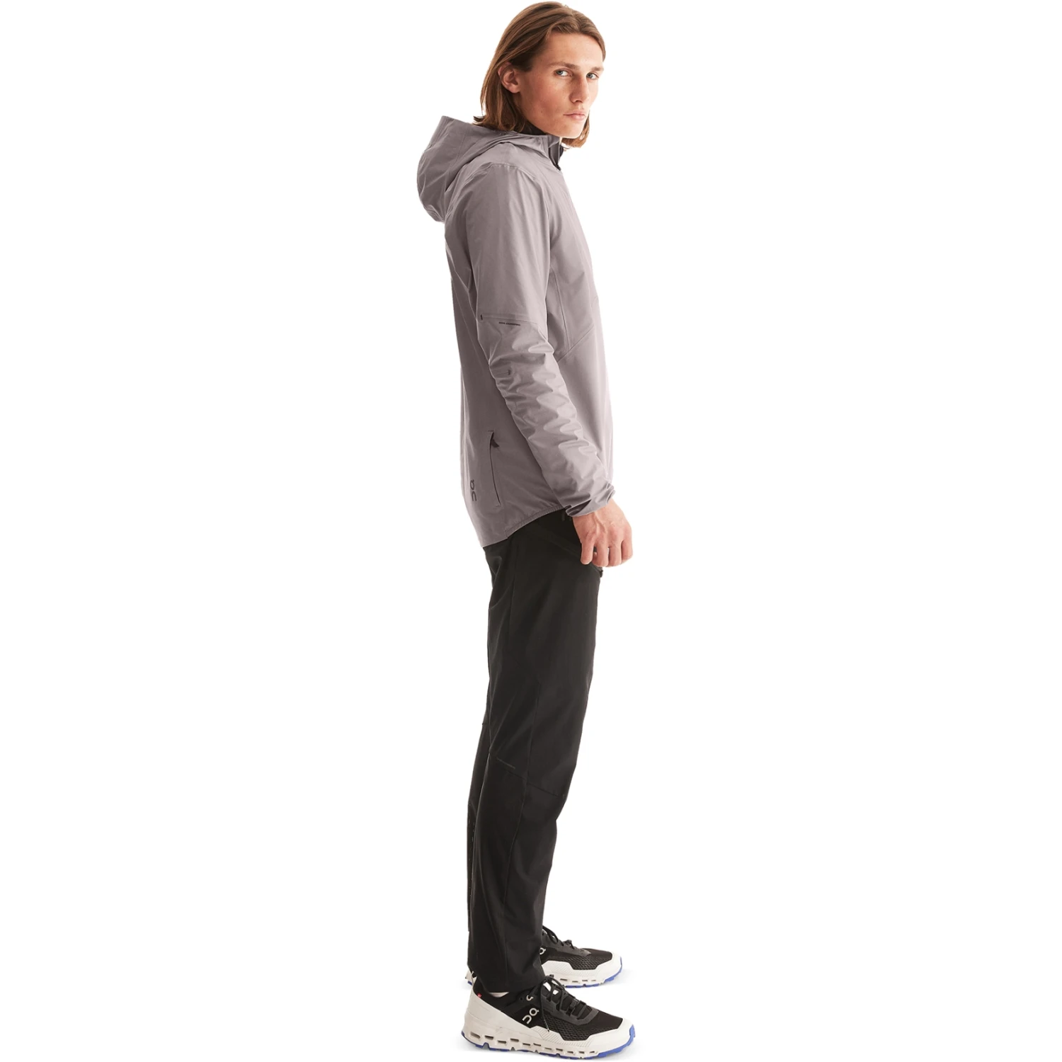 On Running On Waterproof Anorak Men - Zinc 6 On Running On Waterproof Anorak Men - Zinc - Image 6