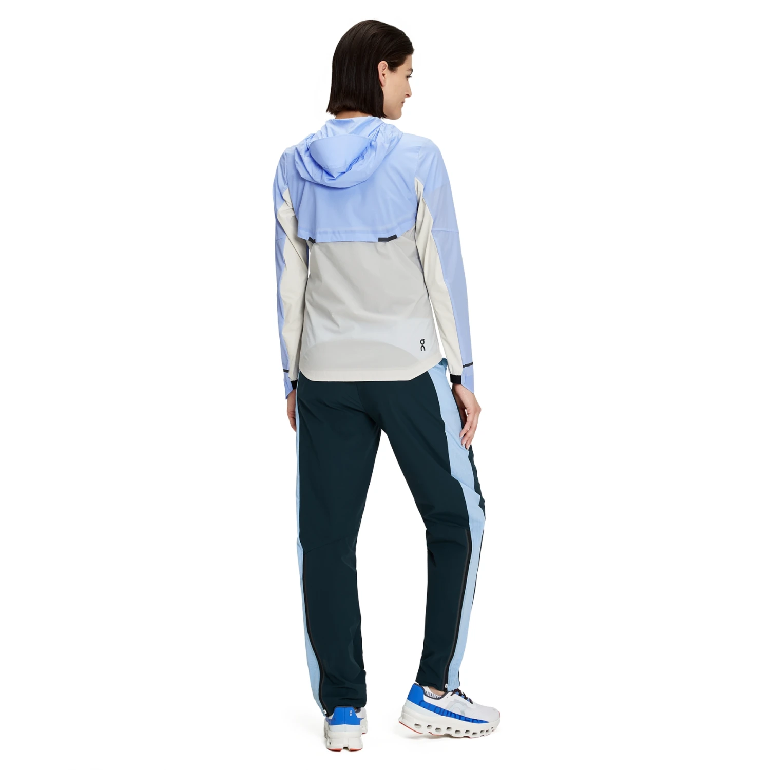 On Running On Weather Jacket Women - Stratosphere & Pearl 3 On Running On Weather Jacket Women - Stratosphere & Pearl - Image 3