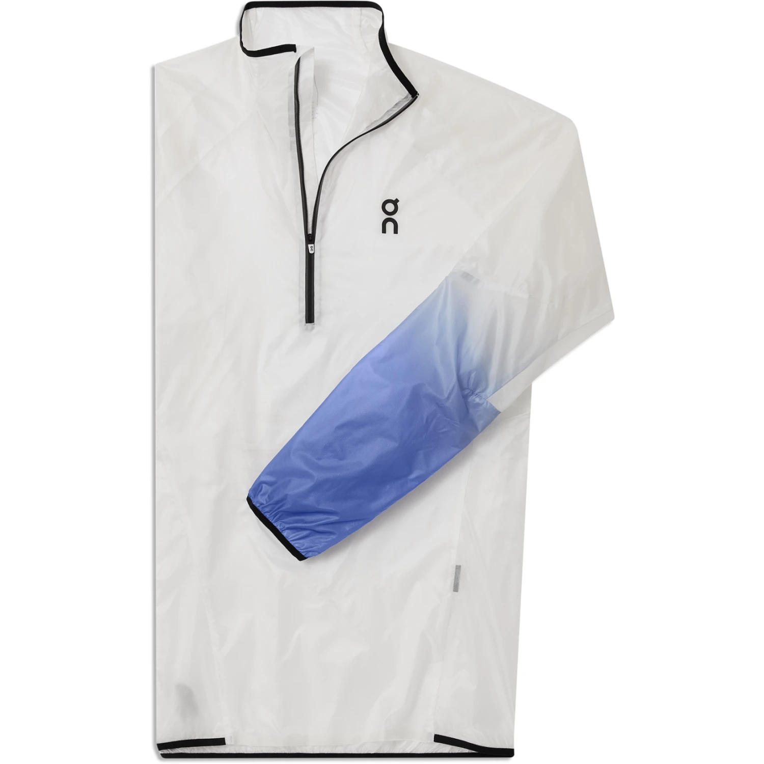 On Running On Zero Jacket - Undyed-White & Cobalt 9 On Running On Zero Jacket - Undyed-White & Cobalt - Image 9