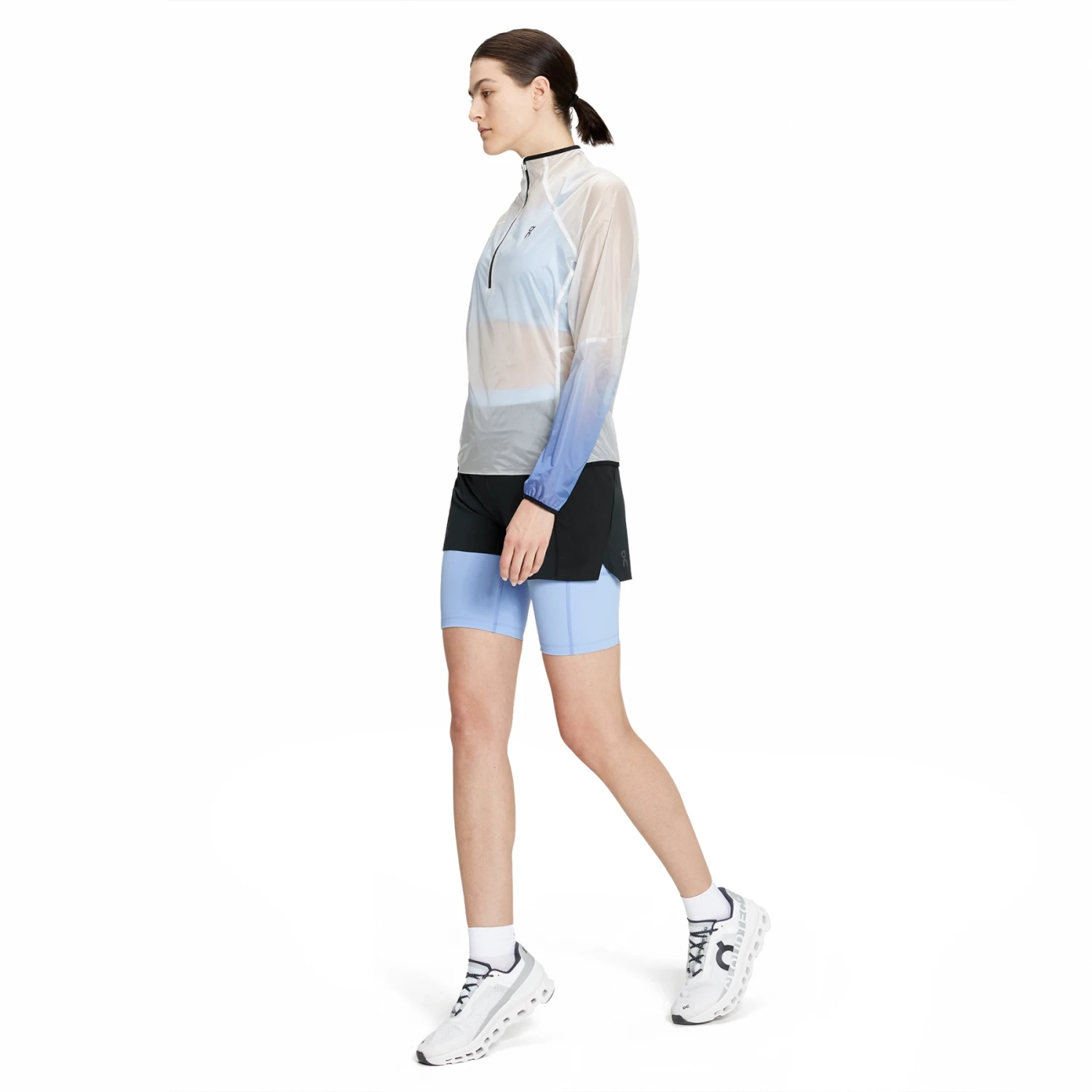 On Running On Zero Jacket Women - Undyed-White & Cobalt 2 On Running On Zero Jacket Women - Undyed-White & Cobalt - Image 2