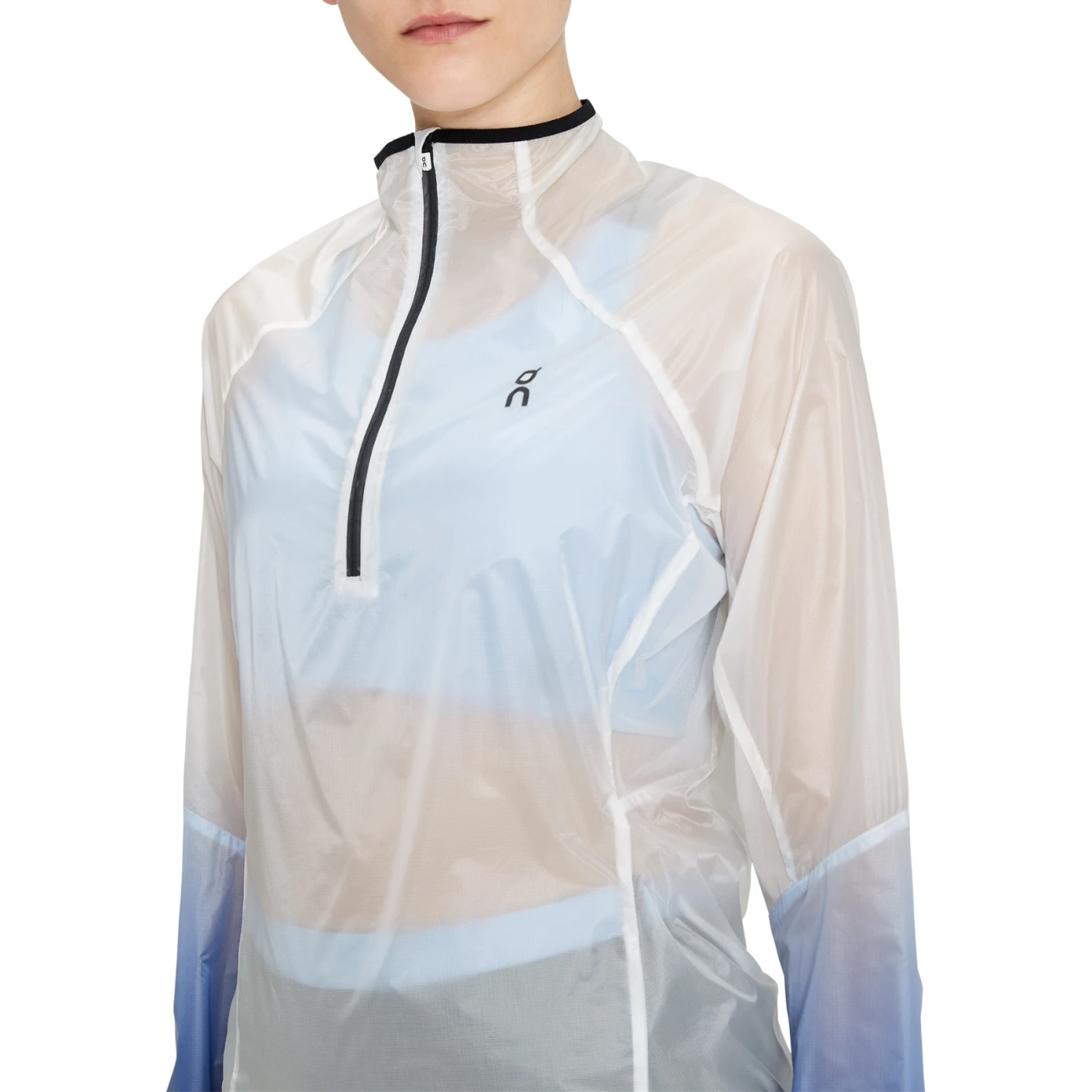 On Running On Zero Jacket Women - Undyed-White & Cobalt 4 On Running On Zero Jacket Women - Undyed-White & Cobalt - Image 4
