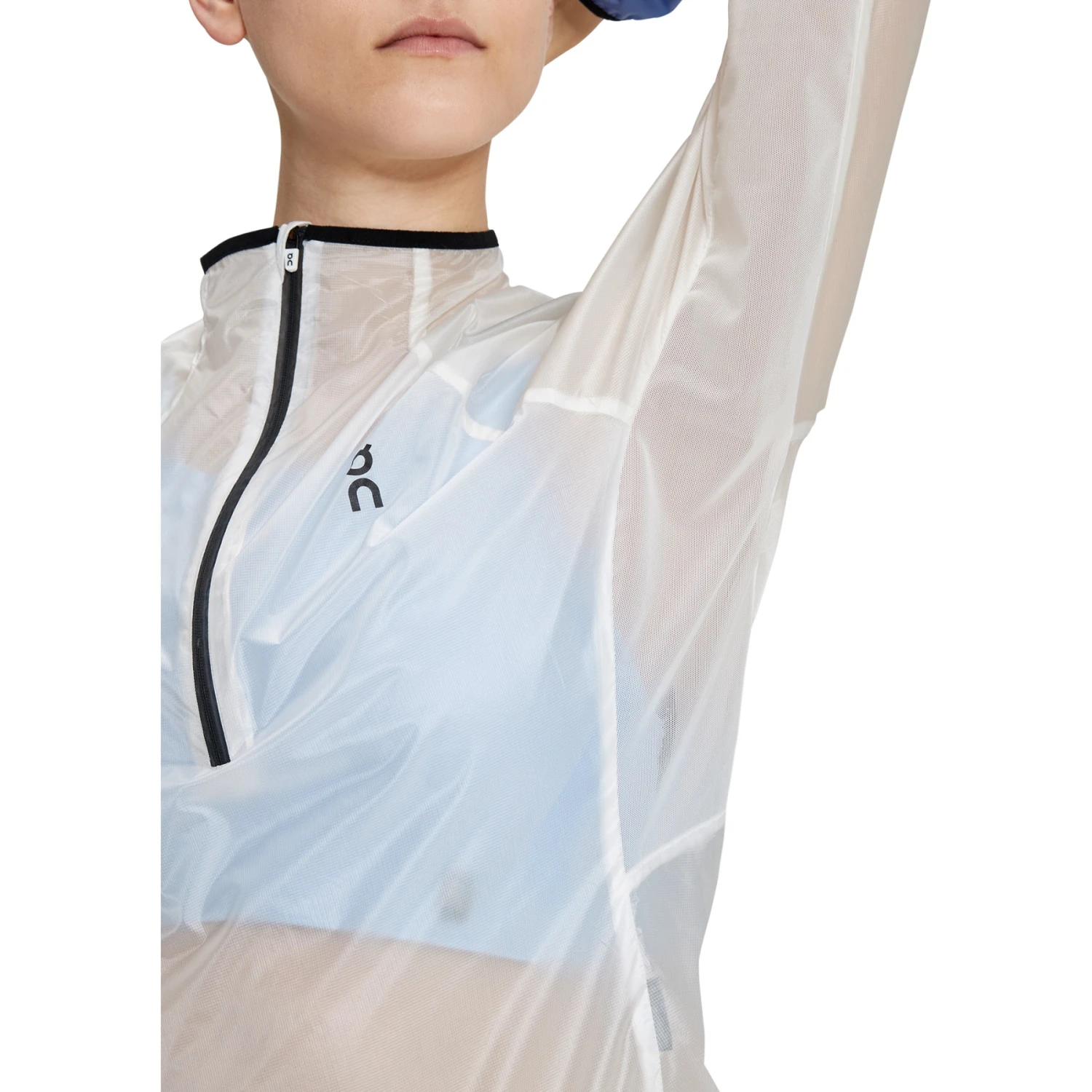 On Running On Zero Jacket Women - Undyed-White & Cobalt 6 On Running On Zero Jacket Women - Undyed-White & Cobalt - Image 6